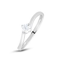 Anello Stroili Oro Donna in Oro bianco Zirconia 1414953 - 1414953